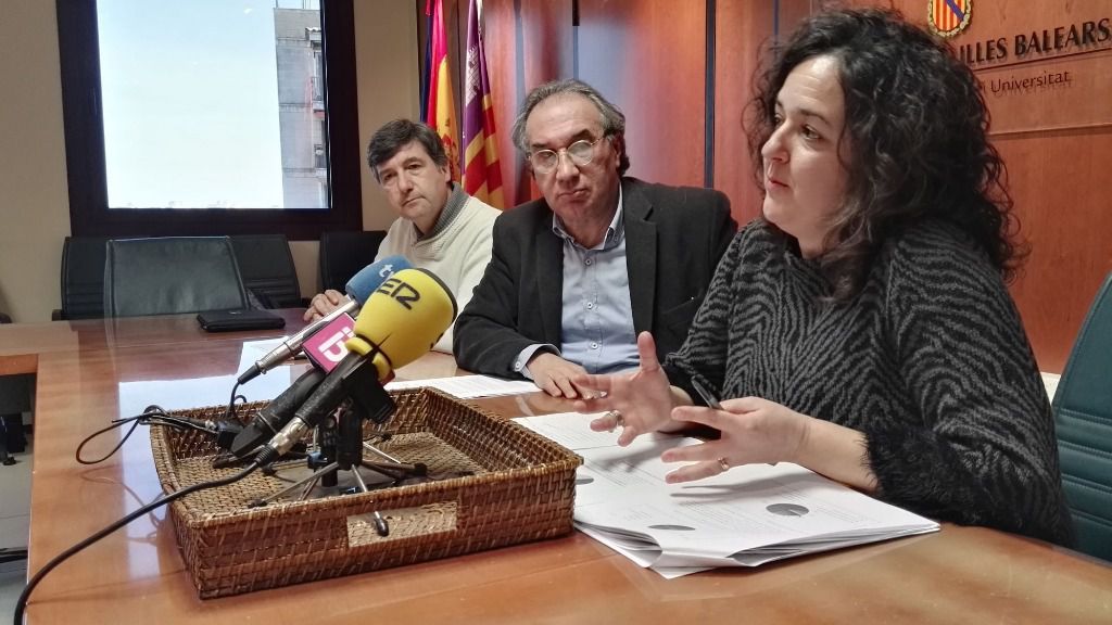 Martí March durante la presentación de los datos de "Convivèxit"