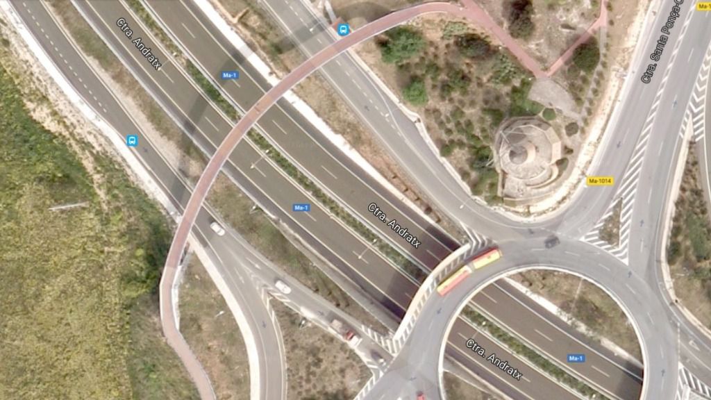 El tramo entre Santa Ponça y Costa de la Calma estará cerrado un mes y medio