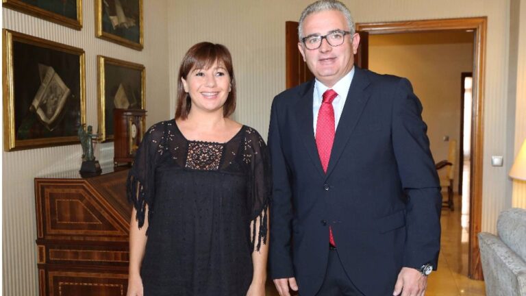 La presidenta y el líder de Proposta per les Illes, en una imagen de archivo
