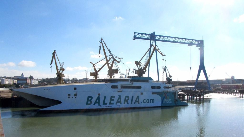 Balearia jaume ii buque barco