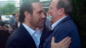 Imagen de archivo de ambos pol&iacute;ticos