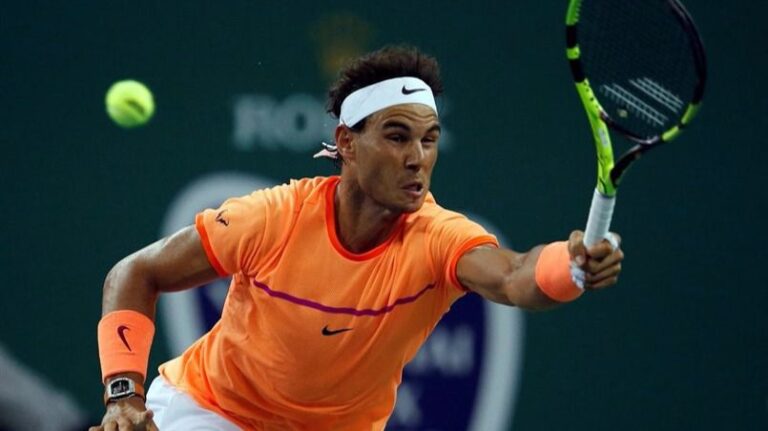 Rafa Nadal, en uno de sus partidos