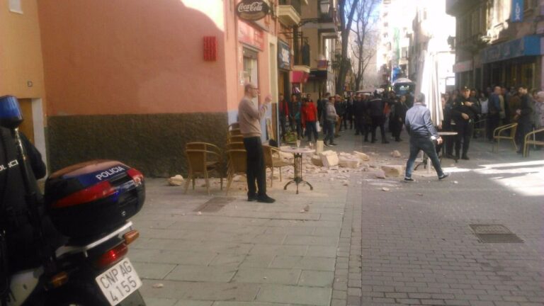 Calle Olmos suceso