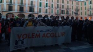 manifestaci&oacute;n refugiados