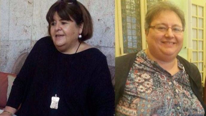 Xelo Huertas y Montse Seijas