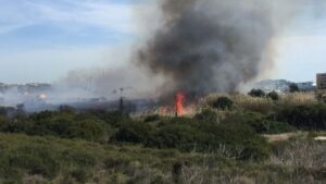 Incendio Prat de Ses Feixes de Vila
