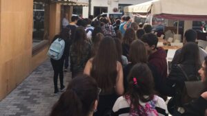 concentracion estudiantes contra lomce