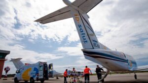 avion ambulancia