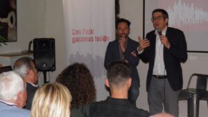 acto Patxi Lopez en Ibiza