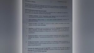 Imagen del supuesto comunicado del banco que el rapero ha publicado en su Facebook