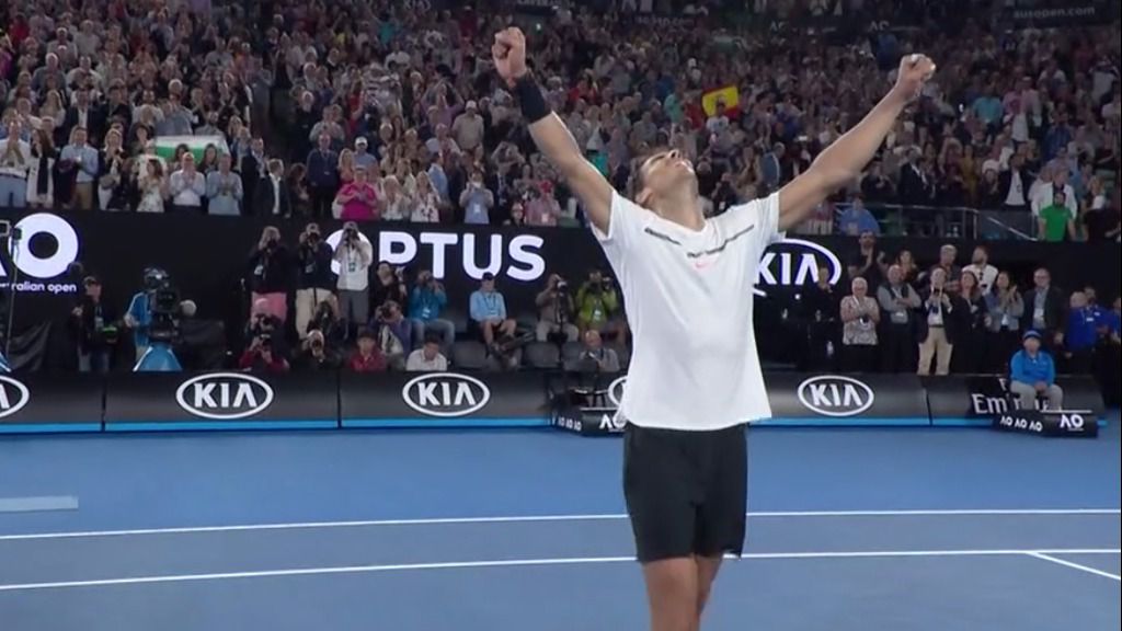 Nadal celebra final