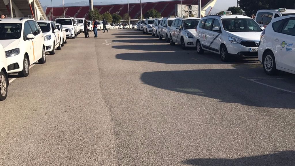 manifestacion taxis