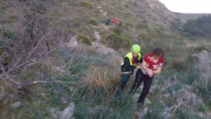 rescate excursionista