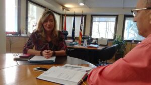 Entrevista realizada en la Conselleria de Salut