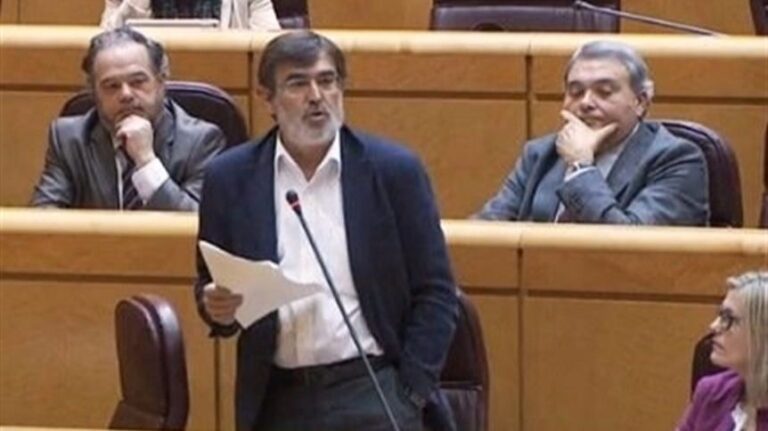 Francesc Antich, en una intervención en el Senado