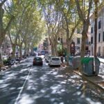 La agresión se produjo en el Paseo del Born