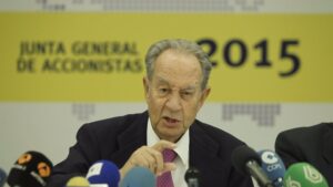 Villar Mir ha declarado por videoconferencia