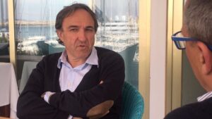 Rafael Cresp&iacute; (Sa Pobla) durante la entrevista