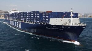 El portacontenedores de bandera francesa CMA CGM Fidelio declar&oacute; incendio a bordo