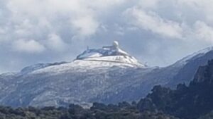 nieve en el puig major