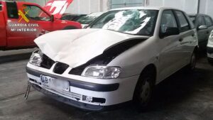 As&iacute; qued&oacute; el veh&iacute;culo tras el golpe