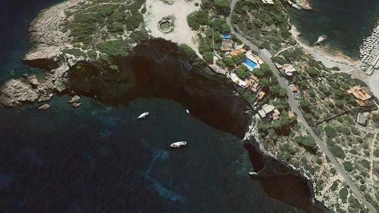 acantilado illa plana