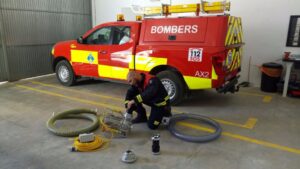 bomba electrica bomberos formentera