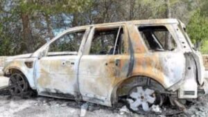 coche juez paz sant joan quemado