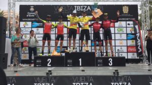 podio masculino vuelta ibiza mtb 2017