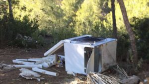 vertedero ilegal s'estanyol