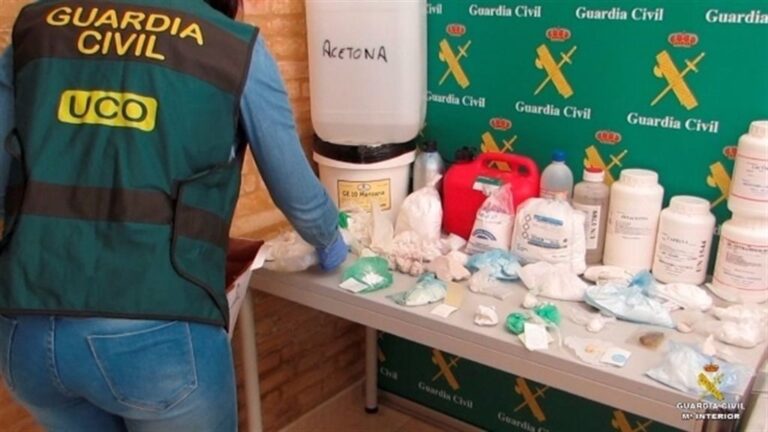 Guardia Civil cocaína narcotráfico GPS