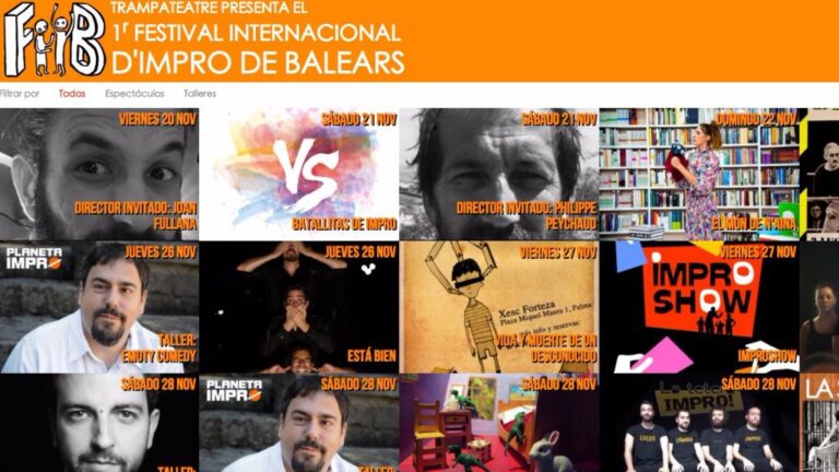 trampateatre festival impro