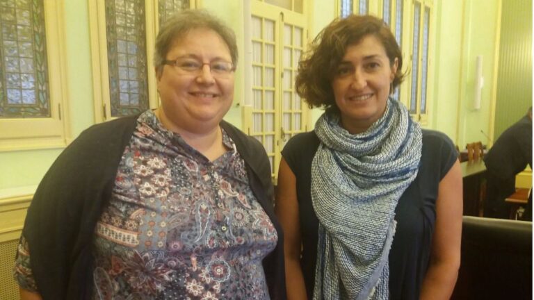 Seijas y Maicas, cuando estaban juntas en el grupo parlamentario Podem