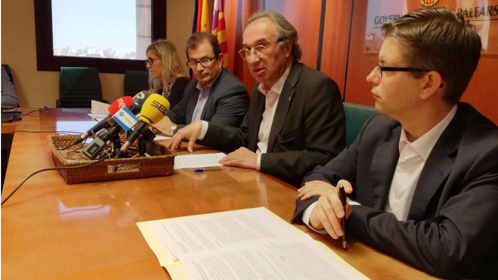 El conseller Martí March explicó la medida este lunes en rueda de prensa