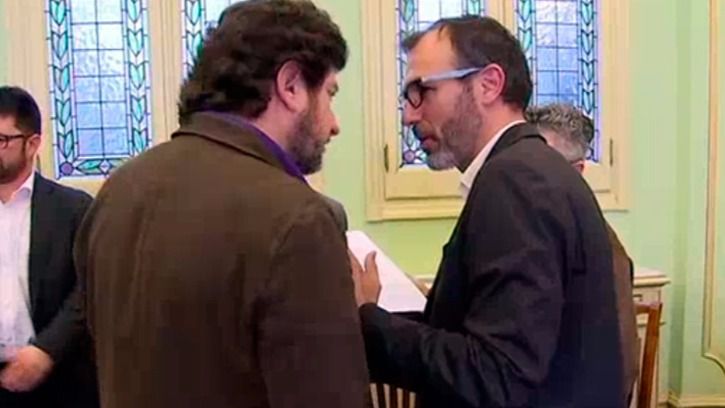 Jarabo y Barceló, hablando este miércoles en la Comisión
