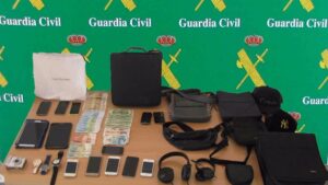 Algunos de los efectos recuperados