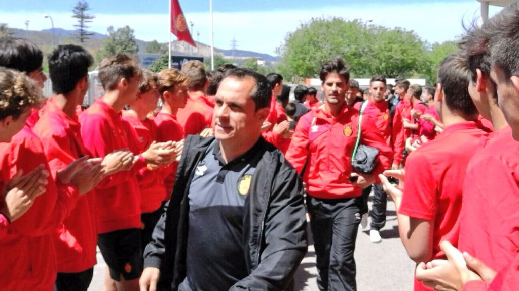 Llegada del Mallorca