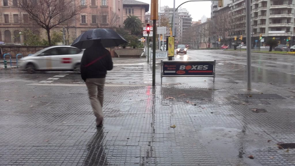 lluvia temporal