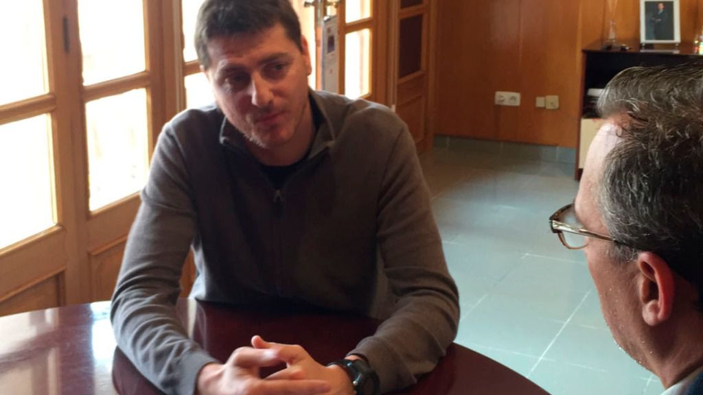 Sebastià Sagreras, en su despacho de la alcaldía de Campos