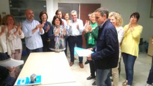 mari boso presenta candidatura
