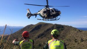 helicoptero guardia civil rescate