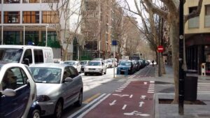 Densa circulaci&oacute;n en las zonas de colegios