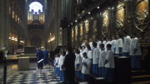 blauets en Notre Dame