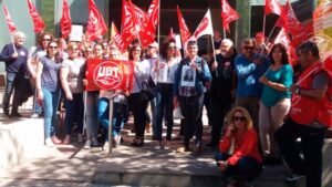 Imagen de la protesta