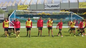 Entrenamiento en Valladolid