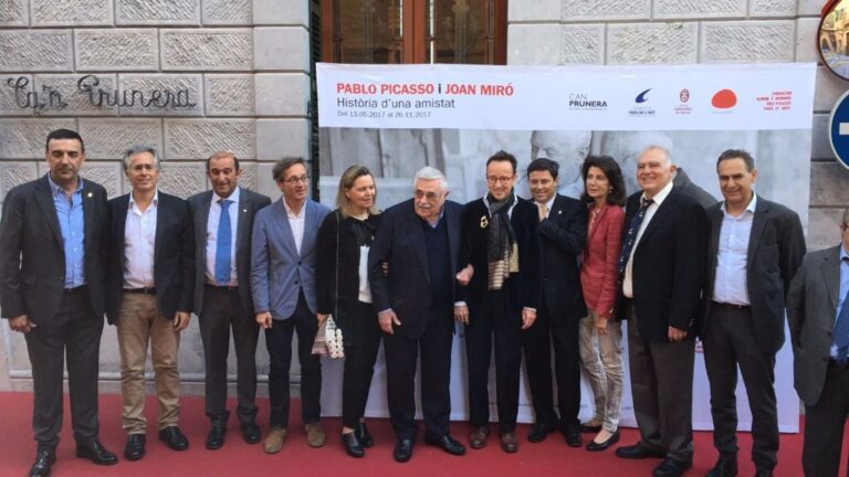 can prunera inauguración picasso miro