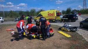 Accidente de moto