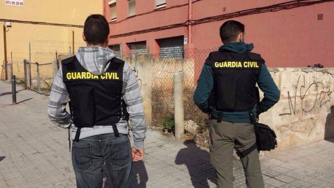 Agentes de la operación "Pronarium Novurania", explotada en Palma y Part Forana