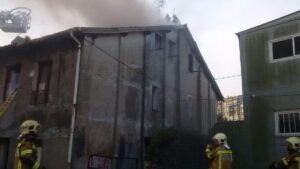Incendio en Bilbao