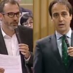 Barceló (izquierda) y Gijón (derecha), protagonistas del intercambio de ironías
